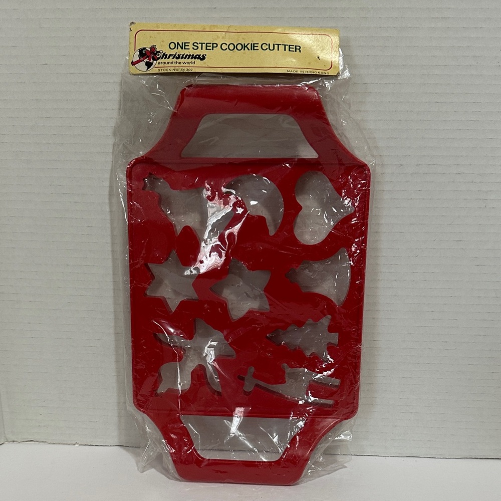 Christmas Red One Step Cookie Cutter by Christmas Traditions